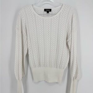 Express Women's Cut Out Sweater